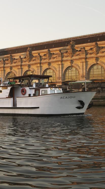 Musée d'Orsay Balade Seine Yachts de Paris